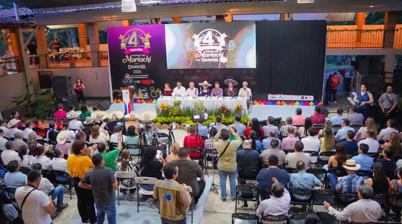 Anuncia Tey Cuarto Festival del Mariachi y la Charrería
