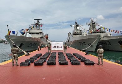 “Operación Jaguar Frontera Sur” en aguas del Océano Pacífico