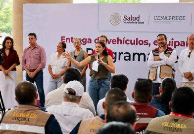 Más de 11 mdp fortalecen al equipo de vectores con 6 nuevos vehículos y equipamiento entregados por la gobernadora