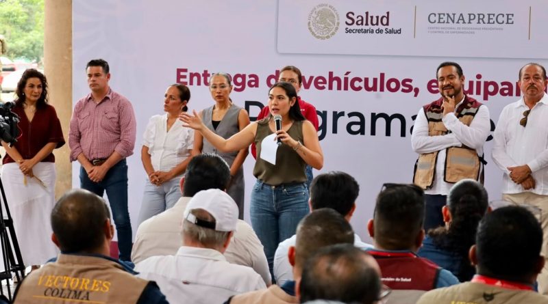 Más de 11 mdp fortalecen al equipo de vectores con 6 nuevos vehículos y equipamiento entregados por la gobernadora