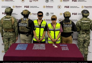 FGE, Marina y SSPC aprehenden a 2 presuntamente integrantes del Cartel Los Mezcales