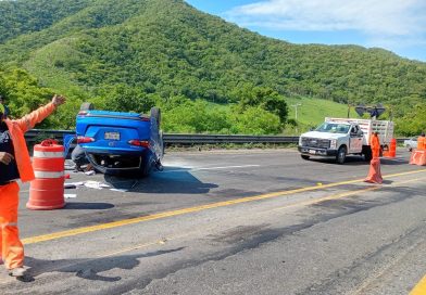 Extreme precauciones accidente por Tecolapa