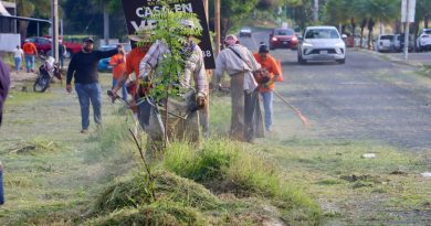 Encabeza Tey Macro brigada de Limpieza al norte de VdeA