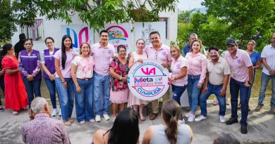 Cumplimos con gobernar cerca de la gente: Tey