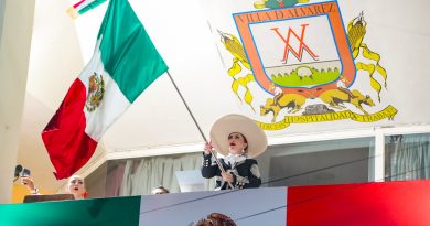 Da Tey Grito de Independencia en el marco del Cuarto Festival del Mariachi y la Charrería