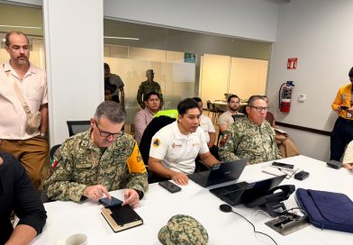 Coordinación total de los 3 niveles de gobierno ante acercamiento de huracán «Polo» a costas de Colima