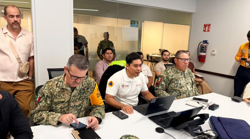 Coordinación total de los 3 niveles de gobierno ante acercamiento de huracán «Polo» a costas de Colima