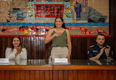 En Manzanillo Indira Vizcaíno presentó «Colima es casa de nuestros héroes» Programa especial de vivienda para policías