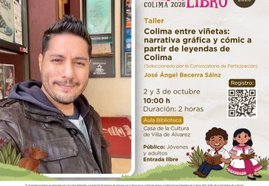 Cultura invita a talleres gratuitos en la Feria del Libro Colima 2026