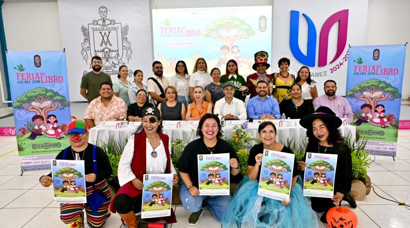 Del 1 al 4 de octubre la Feria del Libro Colima de la Subsecretaría del Cultura ofrecerá más de 100 actividades gratuitas