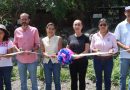 Entrega Tey obra para prevenir riesgos sobre cauce del Pereyra