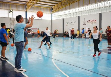 Colima se suma a la Clase Nacional de Baloncesto «Ponte pila, Bota y Encesta»