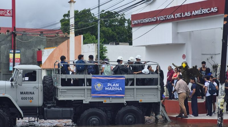 Activan plan Marina en fase de auxilio en Manzanillo