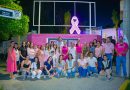 Enciende Tey Lazo Rosa en inicio del mes de la lucha contra el cáncer de mama