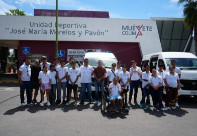 Gobierno de Indira Vizcaíno apoya delegación Colima que participarán en Paralimpiada Nacional Conade 2026
