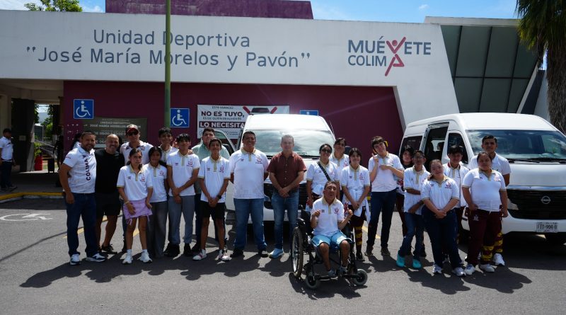 Gobierno de Indira Vizcaíno apoya delegación Colima que participarán en Paralimpiada Nacional Conade 2026