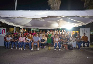 Anuncia Tey pavimentación del nodo vial en Glorieta de Diosa del agua