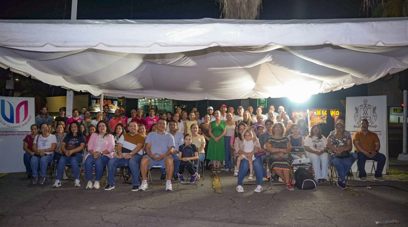 Anuncia Tey pavimentación del nodo vial en Glorieta de Diosa del agua