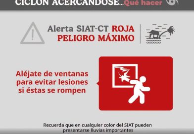 🔴 #AlertaRoja | Peligro Máximo 🚨🌀 por el huracán #Simón, categoría 4