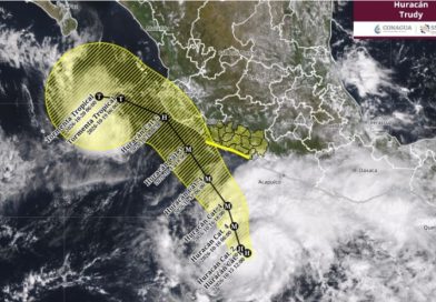 UEPCyB Colima mantiene vigilancia constante ante la evolución del huracán «Trudy»