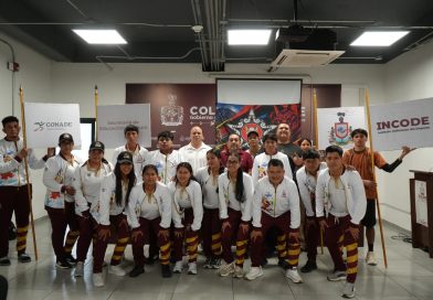 INCODE abanderó a delegación colimense que va al Encuentro Nacional Deportivo indígena en Chiapas