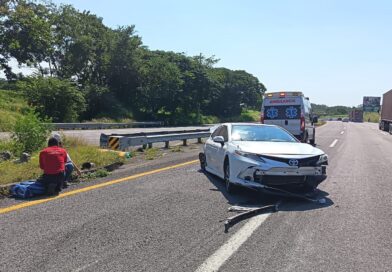 🚨 Alerta por choque en autopista Guadalajara-Colima