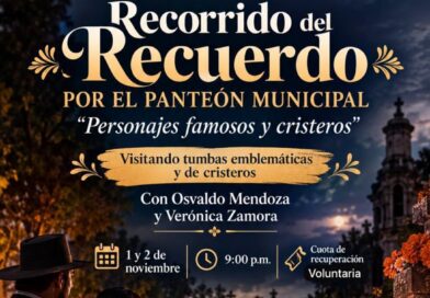 Ayuntamiento de Colima invita al “Recorrido del Recuerdo”, por el Panteón Municipal