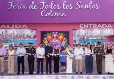 Inaugura Gobernadora  Indira Vizcaíno la Feria de Todos los Santos Colima 2026